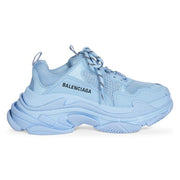 Balenciaga Triple S Sneaker In Beige Polyester Athletic Shoes Sneakers