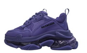 Balenciaga Triple S Clear Sole Deep Purple