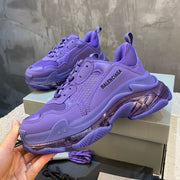 Balenciaga Triple S Clear Sole Deep Purple