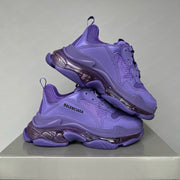 Balenciaga Triple S Clear Sole Deep Purple